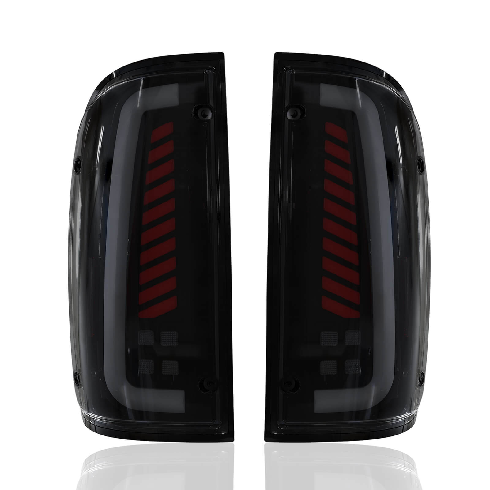 OKSIWA Sequential Full LED Tail Lights Compatible With 1995-2000 Toyota Tacoma,with Start-up Animation, Dynamic Turn Signal, Brake, Reverse Lights, Tail Lamp Rear Light Replacement