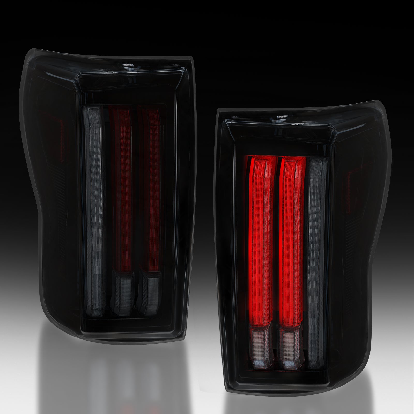 OKSIWA Sequential Led Tail Lights For 2007-2013 Toyota Tundra Starting Animated Rear Lights Assembly