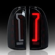 Oksiwa LED Tail Light Assembly Fit for 2005-2015 Toyota Tacoma,Starting Animated Rear Lamp Assembly with Dynamic Turn Signal,Brake Light,Reverse Light