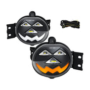 OKSIWA Led Fog Lights with DRL&Turn signal for 2002-2008 Dodge Ram 1500,2003-2009 Ram 2500 3500 Pickup Truck,2004 2005 2006 Durango Upgraded and Modified Fog Lamps 1 Pair