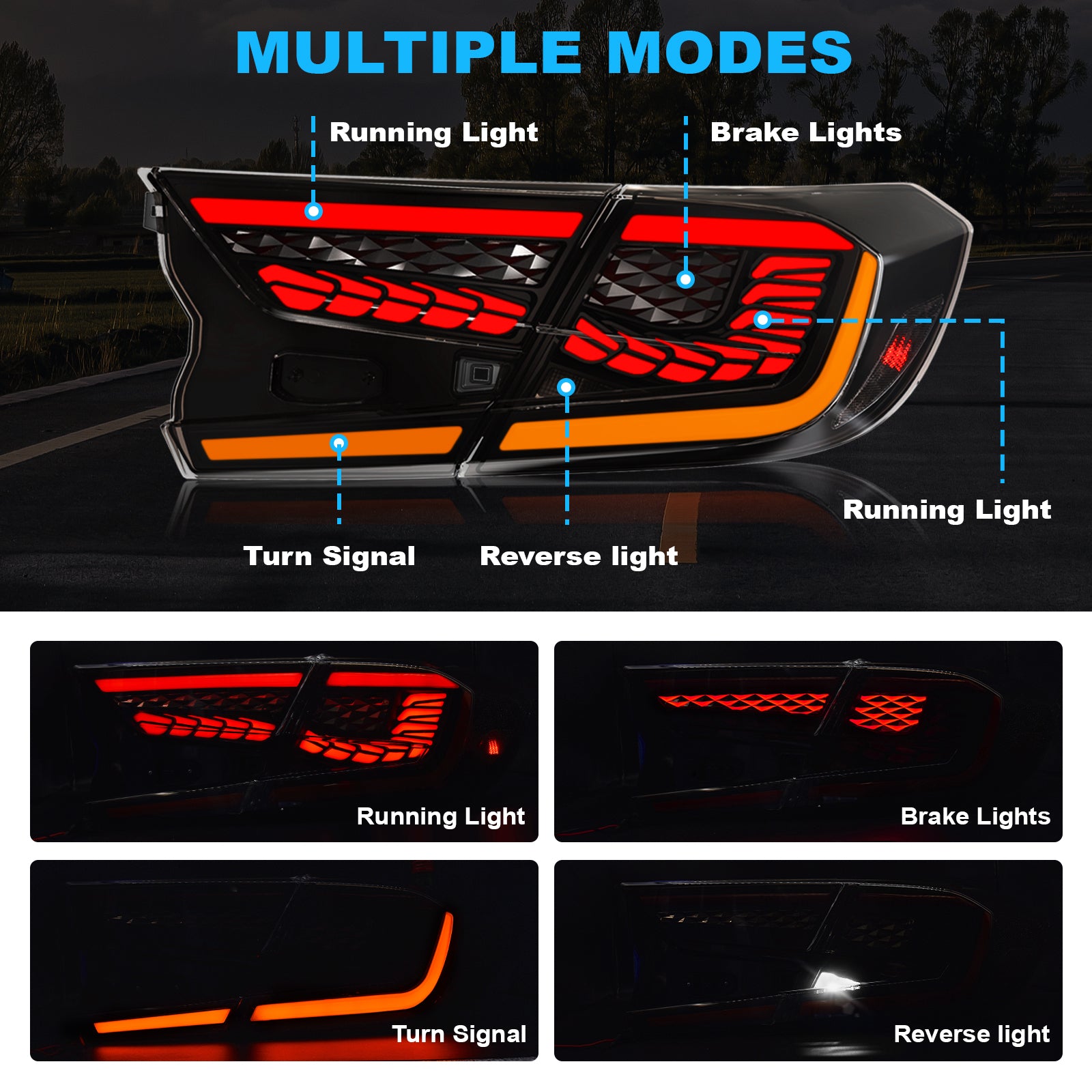 2022 Honda Accord tail lights
