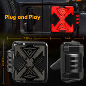 Easy installation jeep wrangler led tail lights