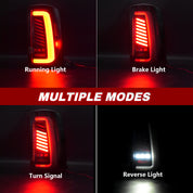 OKSIWA Sequential LED Tail Lights for 2000-2006 Chevy Suburban 1500/2500, Tahoe, GMC Yukon/Yukon XL 1500/2500, with Start-Up Animation, Dynamic Turn Signals, Brake and Reverse Lights
