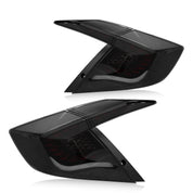 OKSIWA Sequential LED Tail Lights for Honda Civic 10th Gen Sedan 2016-2021 Starting Animated Tail Light Assembly,Parking Light, Brake Turn Signal Lamp, Reverse Light【not for hatchbacks】 Rear lights 1 pair