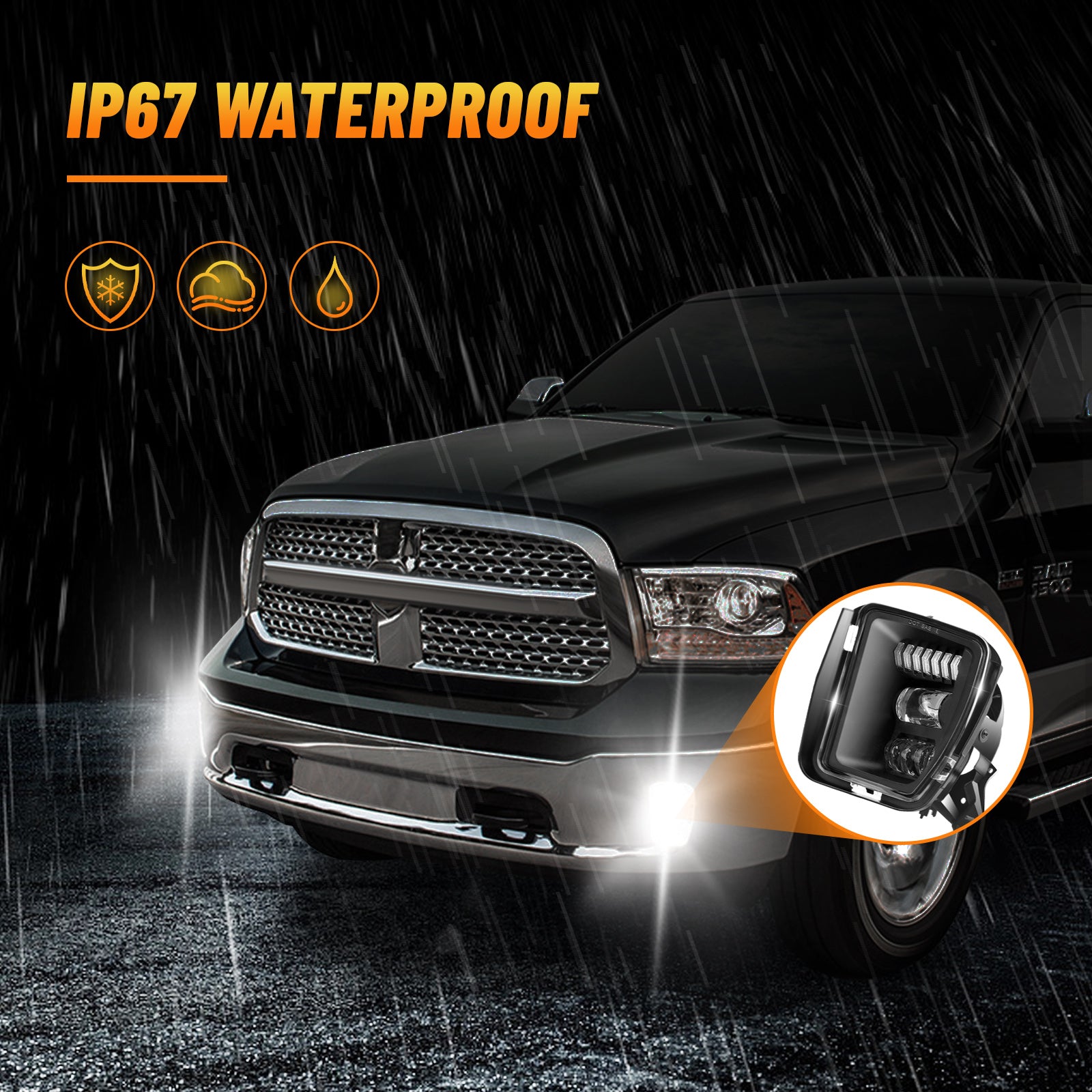 2013 Dodge Ram 1500 fog lights