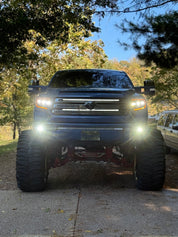 OKSIWA Laser Fog Lights with DRL Fit for Toyota 07-13 Camry,09-13 Corolla,10-11 Prius,06-12 RAV4,08-10 Highlander,12-16 Tacoma Upgrade and Modified 1 Pair Fog Lights Assembly, Front Bumper Driving Fog Lamps