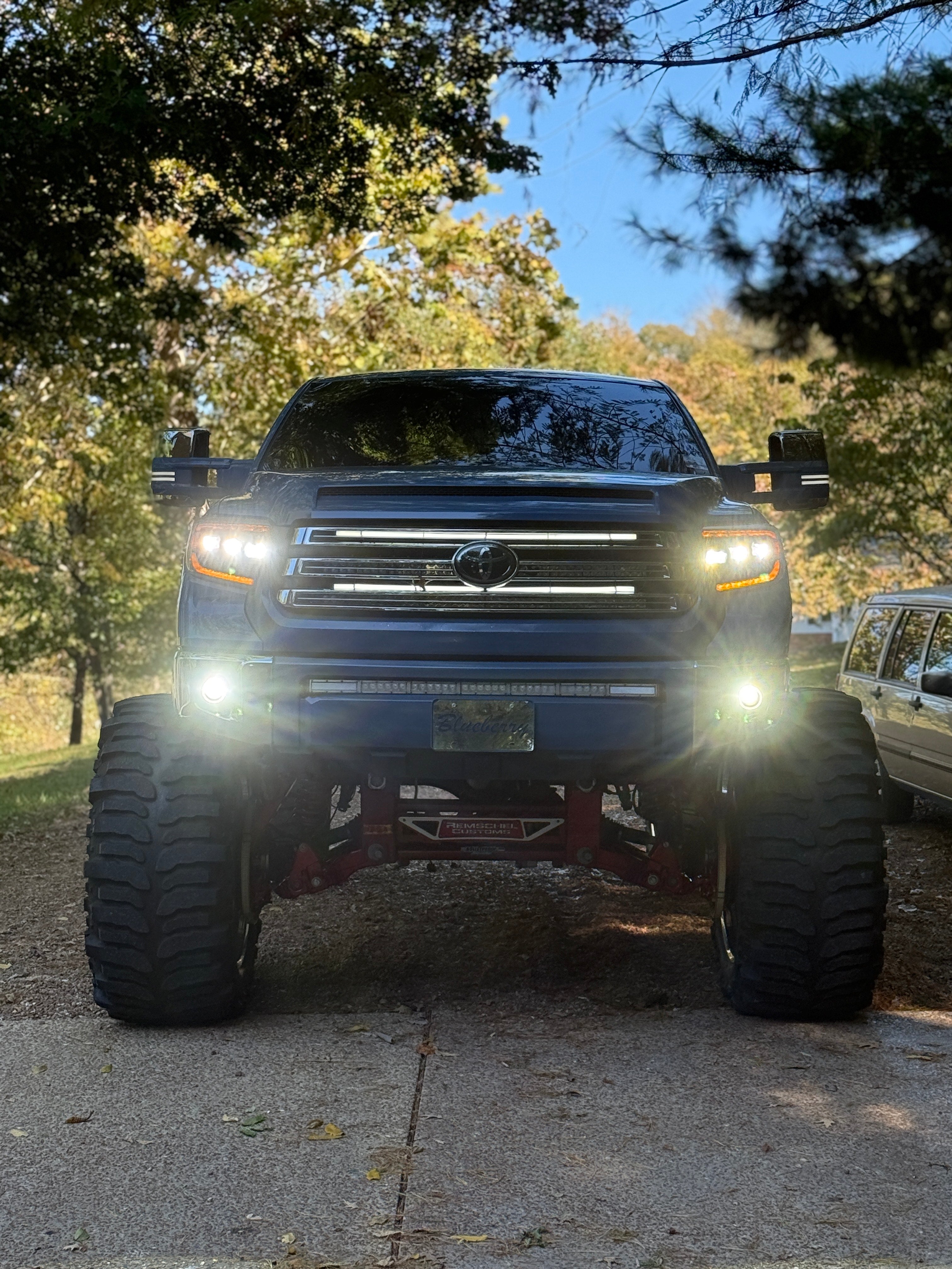OKSIWA Laser Fog Lights with DRL Fit for Toyota 07-13 Camry,09-13 Corolla,10-11 Prius,06-12 RAV4,08-10 Highlander,12-16 Tacoma Upgrade and Modified 1 Pair Fog Lights Assembly, Front Bumper Driving Fog Lamps
