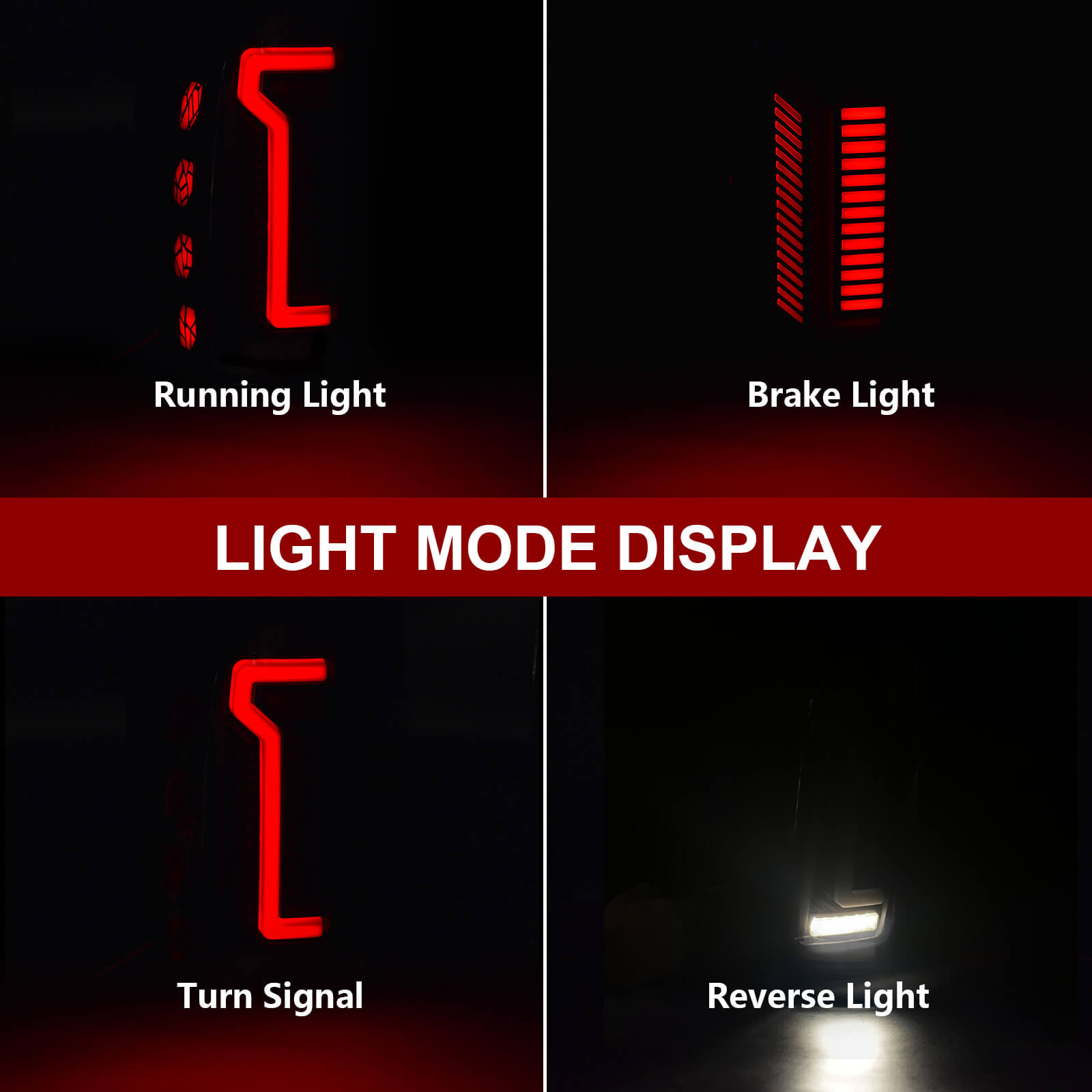 Tail Light for 2016, 2017, 2018, 2019, 2020, 2021, 2022, 2023 Toyota Tacoma