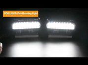 OKSIWA LED Fog Lights for 2003-2007 Chevy Silverado, 2002-2006 Avalanche (1 pair)