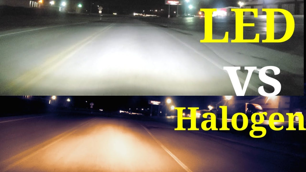 LED Car Lights vs Halogen Car Lights