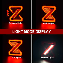 LED Tail Lights with Start-Up Animation for 2007-2018 Jeep Wrangler JK JKU Smoked Lens Plug & Play-3