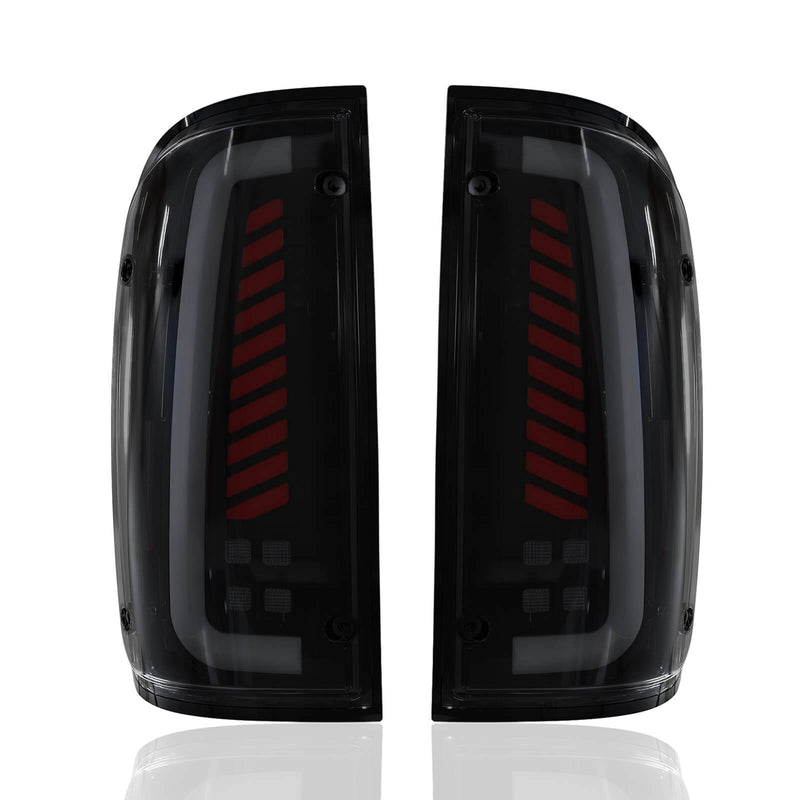 OKSIWA Sequential Full LED Tail Lights Compatible With 1995-2000 Toyota Tacoma,with Start-up Animation, Dynamic Turn Signal, Brake, Reverse Lights, Tail Lamp Rear Light Replacement-8