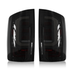 Animated Sequential Smoked LED Tail Lights for 2003-2006 Dodge Ram 1500-3500 Plug & Play-8
