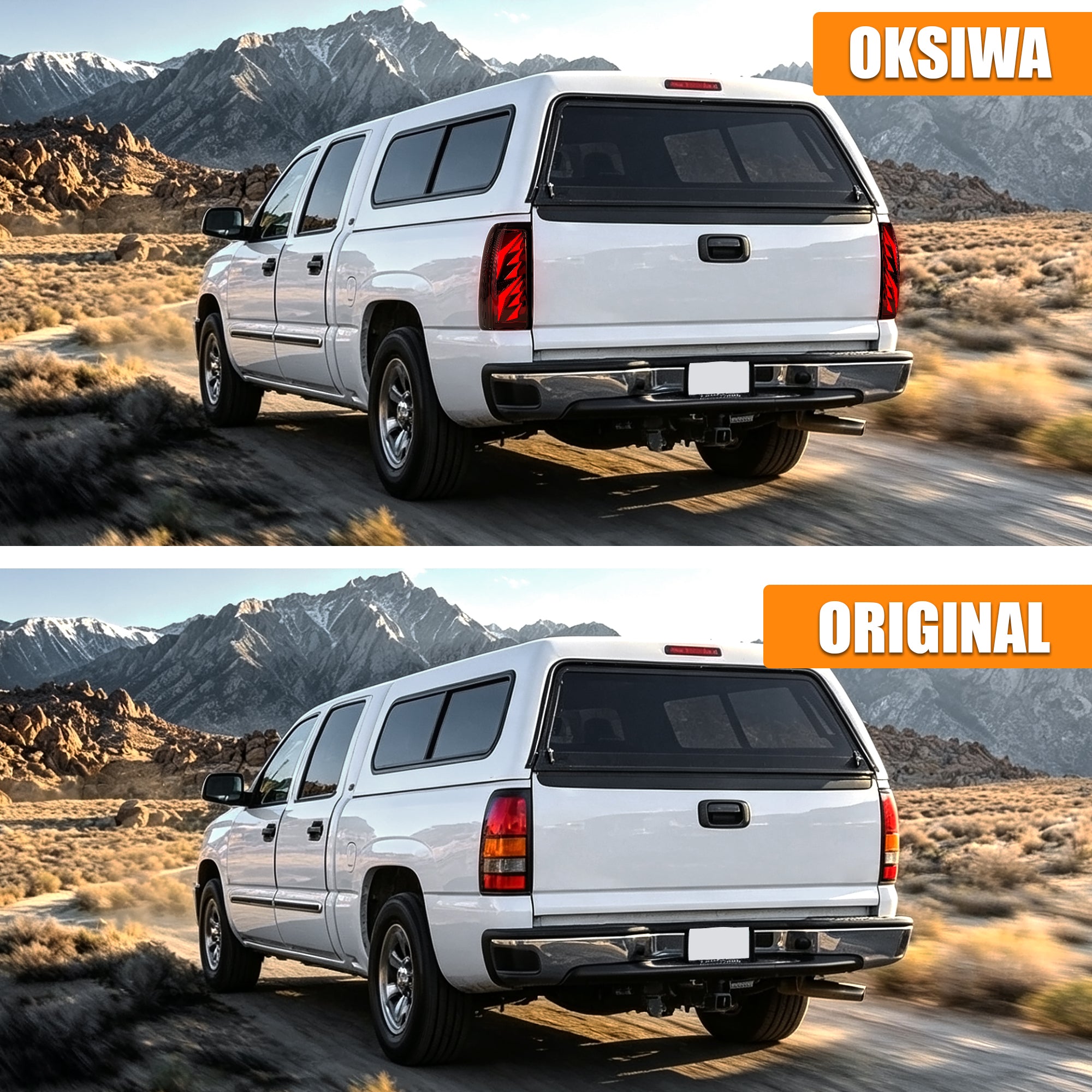 Sequential Smoked LED Tail Lights for 1999-2006 GMC Sierra & 1999-2002 Chevy Silverado Plug & Play Waterproof-5