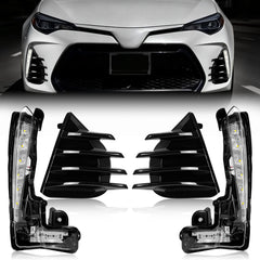 DOT Approved LED Fog Light for 2017–2019 Toyota Corolla SE/XSE, Plug & Play, Waterproof, 1 Pair-1