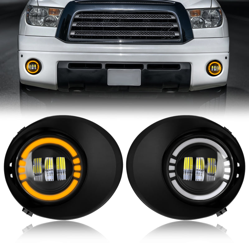 DOT Approved LED Fog Light for 2007–2013 Toyota Tundra & 2008–2011 Toyota Sequoia-1