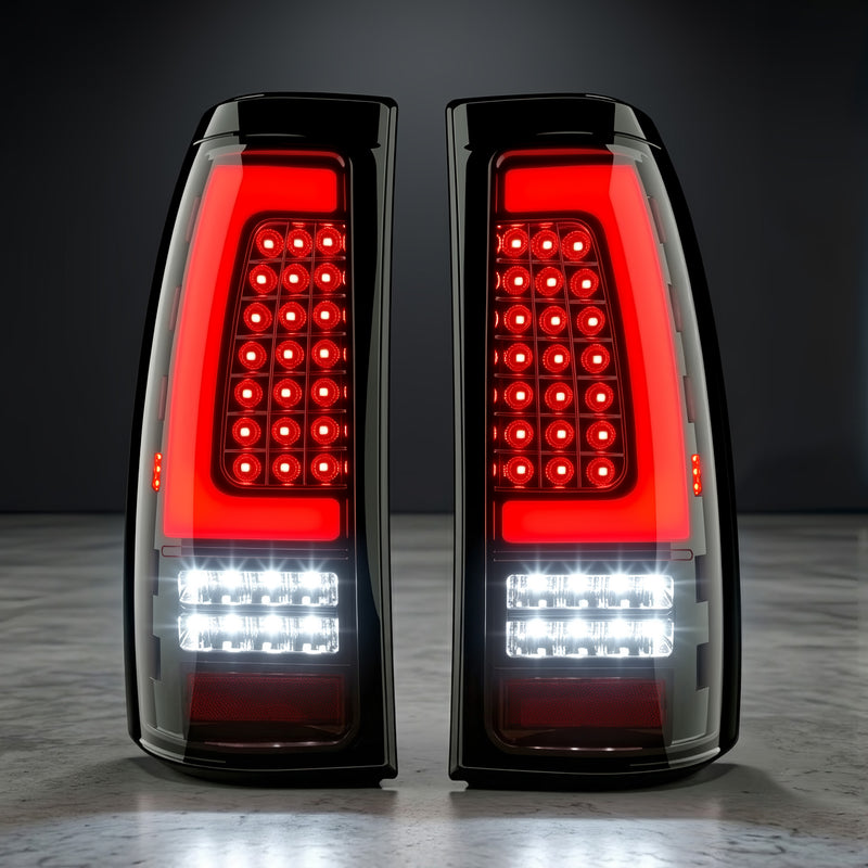 LED Tail Lights for 1999-2006 GMC Sierra & 1999-2002 Chevy Silverado Plug & Play-1