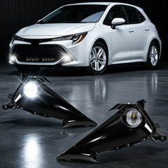 DOT Approved LED Fog Light with DRL for 2019–2022 Toyota Corolla Hatchback, Plug & Play, 1 Pair-1