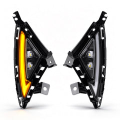 LED Fog Lights Compatible with 2021-2023 Hyundai Elantra with DRL Wiring Harness-7