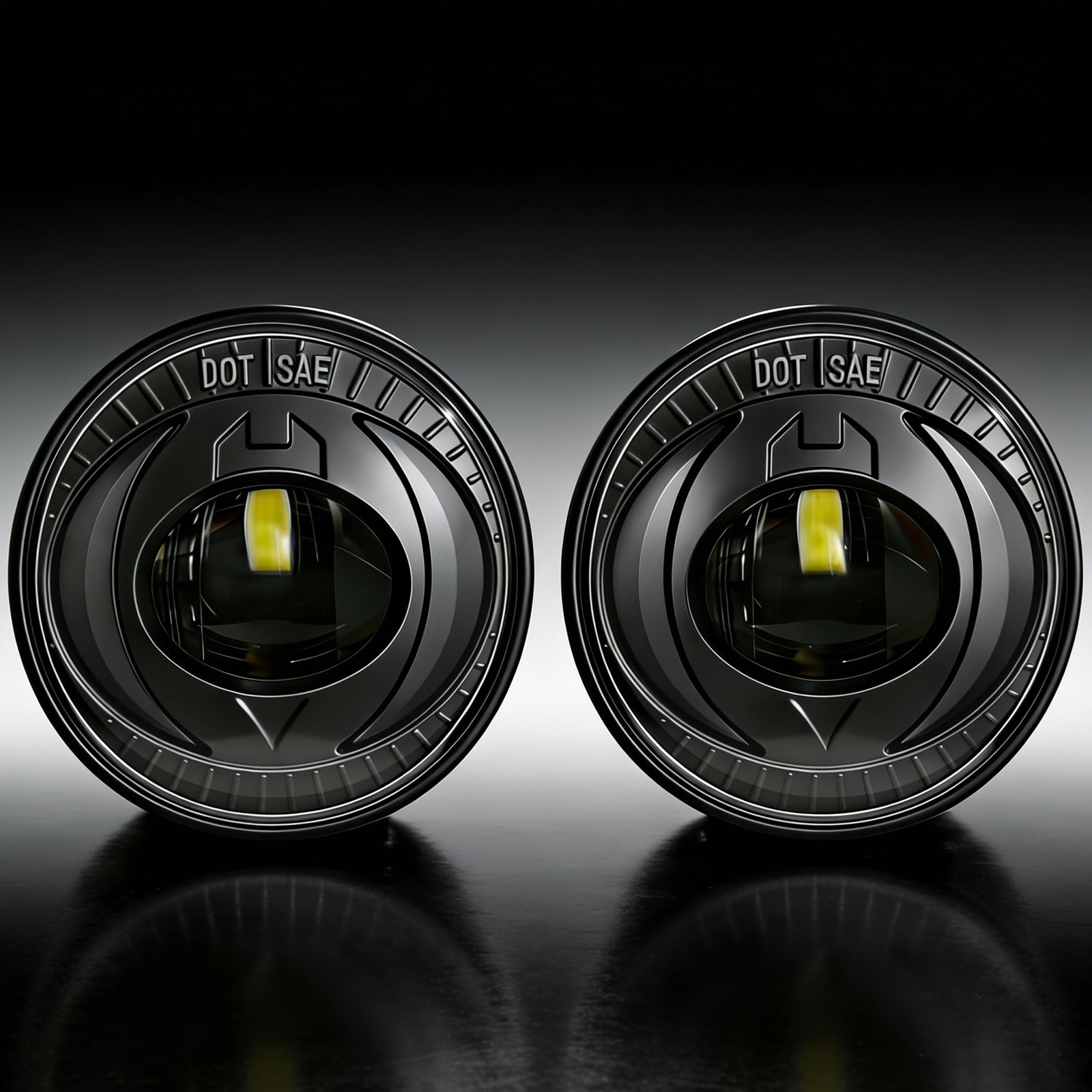 OKSIWA LED Fog Lights Fit for 07-13 Chevy Avalanche 07-14 Suburban Tahoe GMC Yukon/XL Ford Mustang 08-09 Pontiac G8, Front Driving Fog Lamps Assembly Replacement, 1 Pair