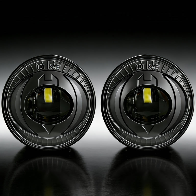 OKSIWA LED Fog Lights Fit for 07-13 Chevy Avalanche 07-14 Suburban Tahoe GMC Yukon/XL Ford Mustang 08-09 Pontiac G8, Front Driving Fog Lamps Assembly Replacement, 1 Pair-1