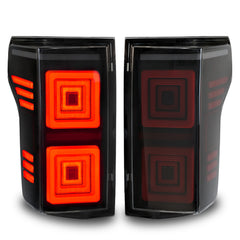 OKSIWA Tail Lights for Ford F-150 2015–2020 Without BSM, Tunnel-Shaped Design, Dynamic Turn Signal, Reverse & Brake Rear Lights Assembly (Not for Blind Spot/Factory LED Models)-7