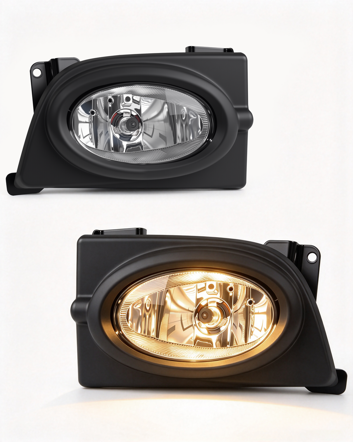 DOT approved Halogen Fog Lights for 2006 - 2008 Honda Civic 4-Door Sedan,Wiring Harness,Plug and Play-7