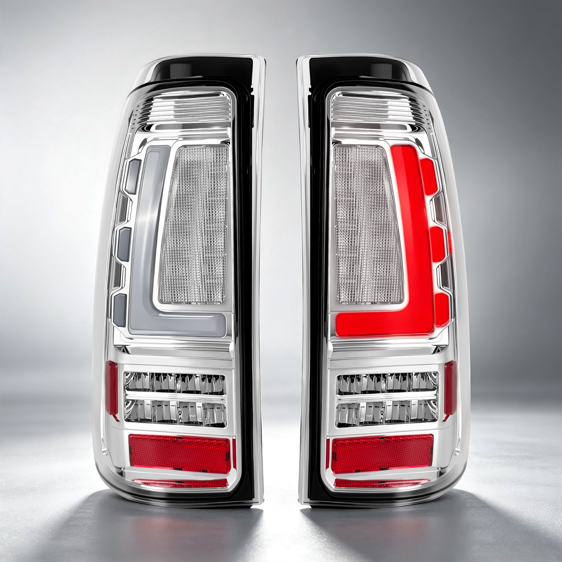 LED Tail Light for 2003–2006 Chevy Silverado,Plug and play-7