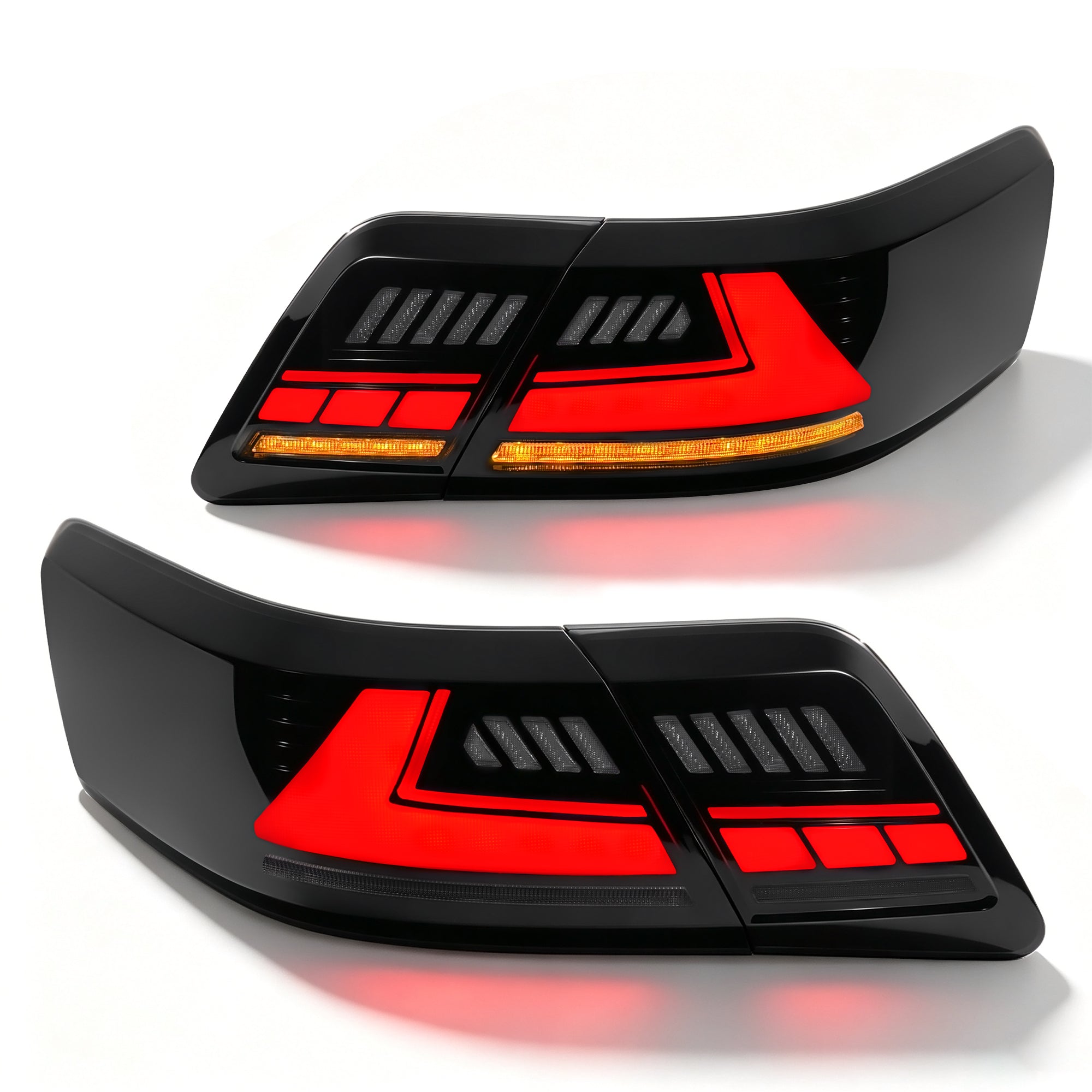 Animated Sequential LED Tail Lights for 2007-2011 Toyota Camry OEM Style Waterproof Plug & Play 1 Pair-8