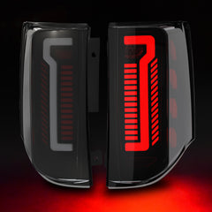 OKSIWA Sequential Full Led Tail Light Compatible with 2011-2020 Dodge Grand Caravan & Ram C/V Starting Animated, Dynamic Turn Signal,Brake Light,Reverse Light Smoked Rear Light Assembly-1
