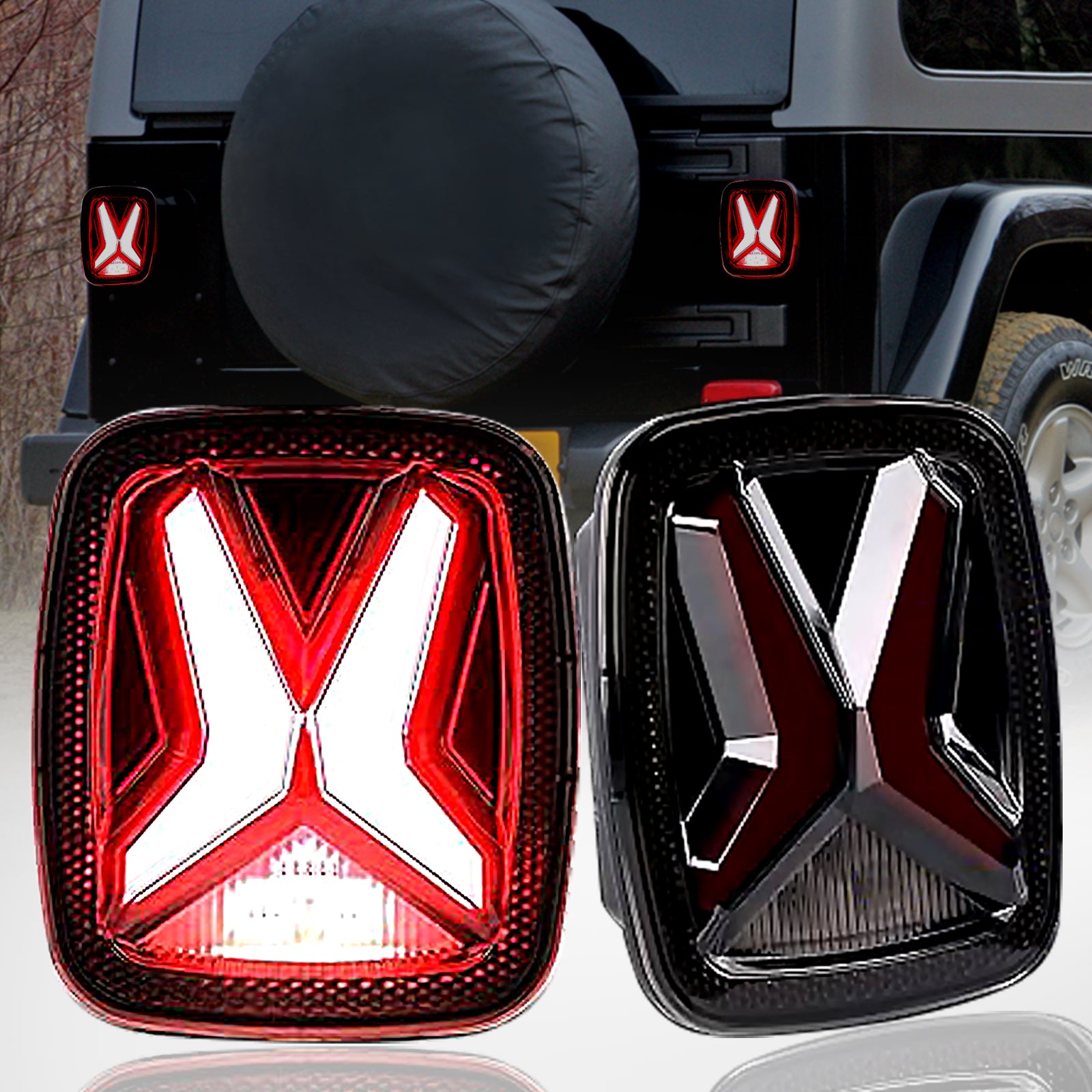 jeep wrangler tail lights