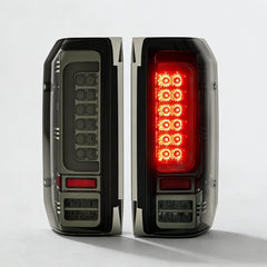 Animated Smoked LED Tail Lights for 1989-1996 Ford F-150 F-250 F-350 Bronco Weatherproof Plug & Play-7