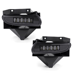 OKSIWA Fog Lights Assembly Compatible with 1999-2004 Ford Mustang, Bumper Driving Fog lamp Assembly Replacement (LED Fog Lights)-7