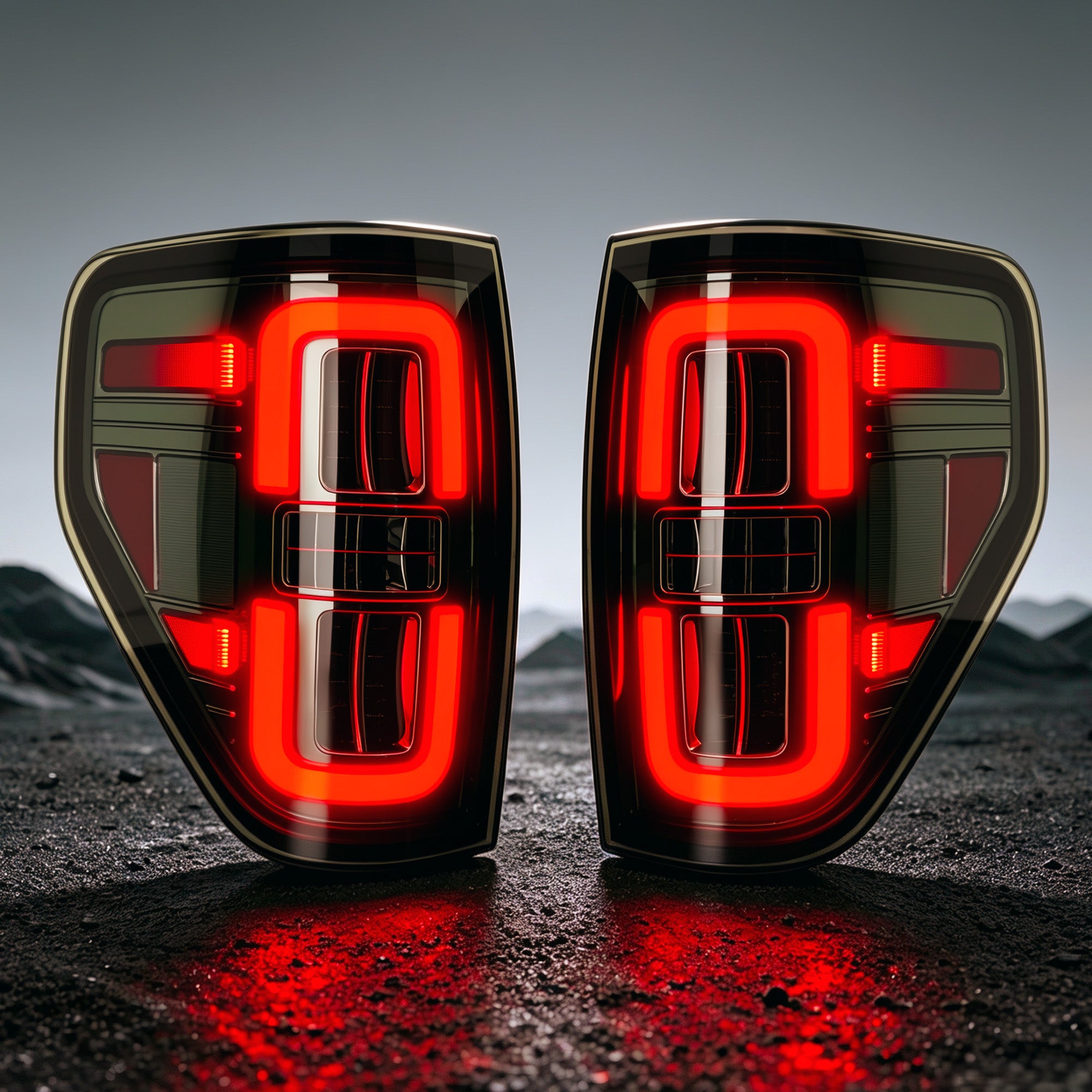 LED Tail Lights for 2009-2014 Ford F-150 Plug and play-6