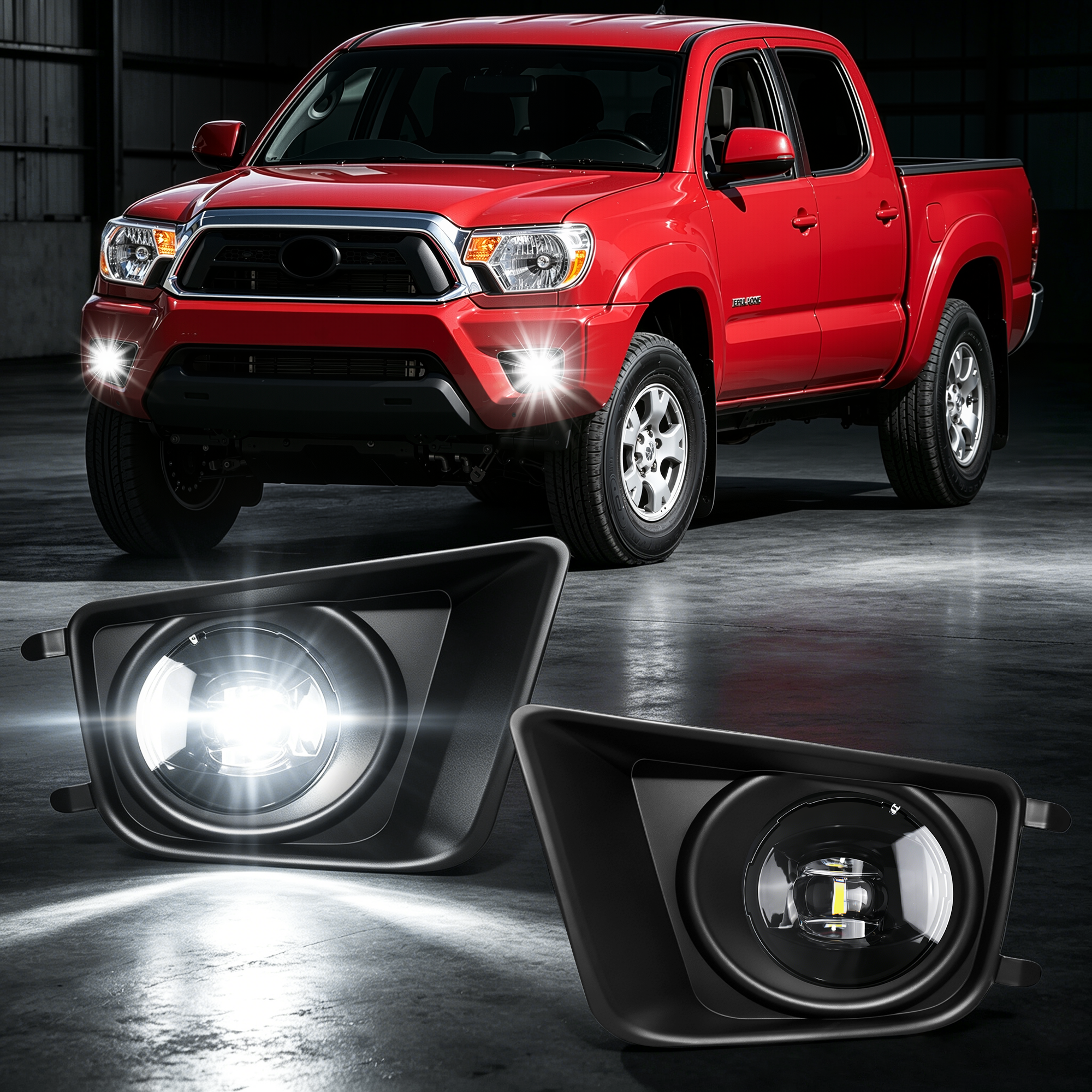 DOT Approved LED Fog Light for 2012–2015 Toyota Tacoma, 1 Pair