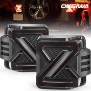 OKSIWA LED Tail Lights Fit For 2007-2018 Jeep Wrangler JK JKU Sport/Sahara/Rubicon, with Starting Dynamic Animation,Unique Shaped Design