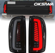 OKSIWA Sequential Full LED Tail Lights Compatible With 1995-2000 Toyota Tacoma,with Start-up Animation, Dynamic Turn Signal, Brake, Reverse Lights, Tail Lamp Rear Light Replacement