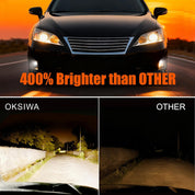 OKSIWA Fog Lights Compatible with 2010 2011 2012 Lexus ES350 Upgrade and Modified 1 Pair Fog Lamp, Fog Light Assembly