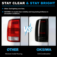 LED Tail Lights for 2007-2013 GMC Sierra 1500/2500HD/3500HD Waterproof Plug & Play-5