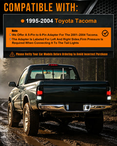 LED Tail Lights for 1995-2004 Toyota Tacoma,Plug and Play-4