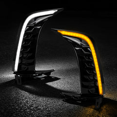 DOT Approved LED DRL Fog Lights for 2025 - 2026 Toyota Camry SE/XSE-8
