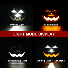 OKSIWA Led Fog Lights with DRL&Turn signal for 2002-2008 Dodge Ram 1500,2003-2009 Ram 2500 3500 Pickup Truck,2004 2005 2006 Durango Upgraded and Modified Fog Lamps 1 Pair-3