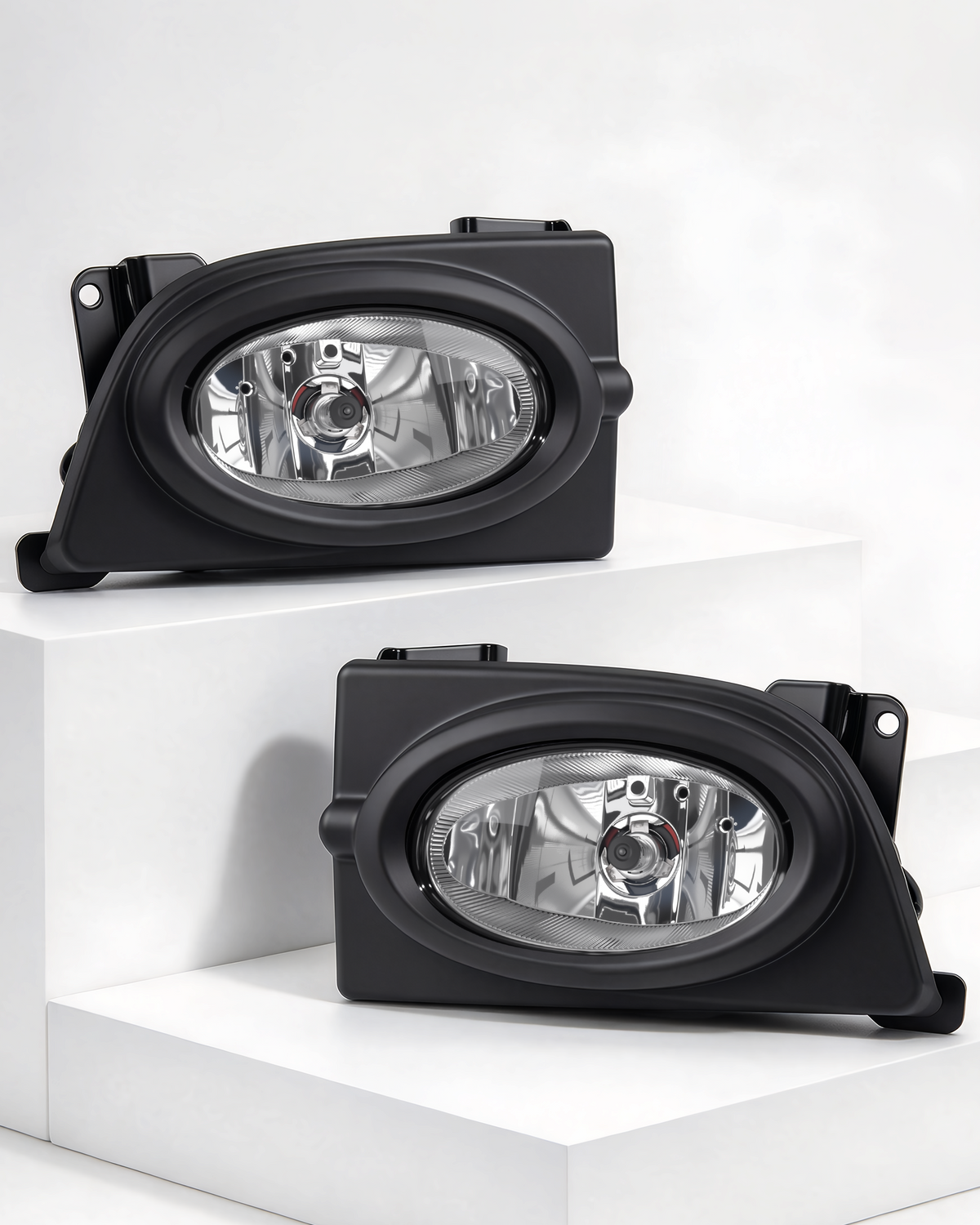 DOT approved Halogen Fog Lights for 2006 - 2008 Honda Civic 4-Door Sedan,Wiring Harness,Plug and Play-8