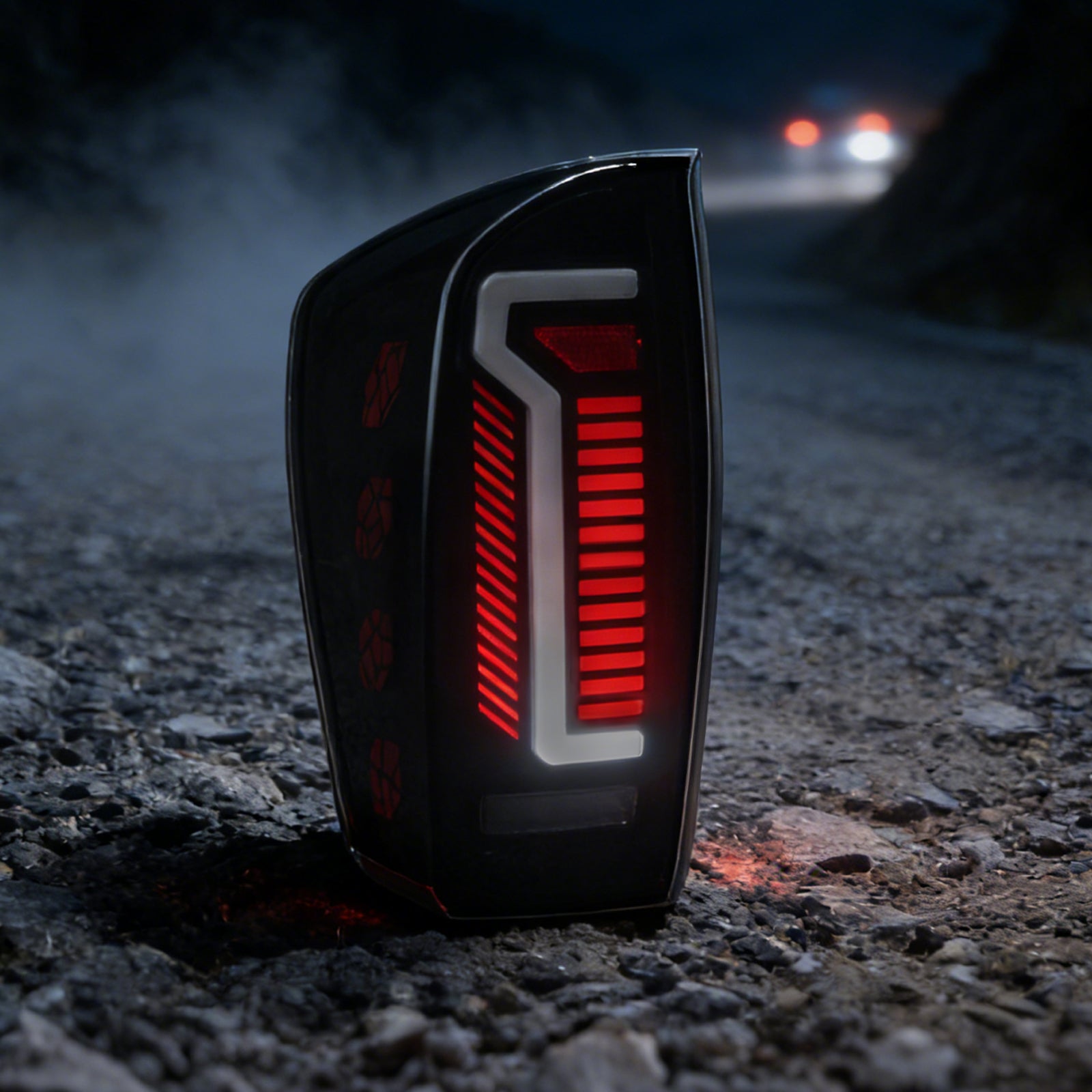OKSIWA Full LED Tail Lights for 2016-2023 Toyota Tacoma with Smoked Lens & Dynamic Starting Animation (1 Pair)-7