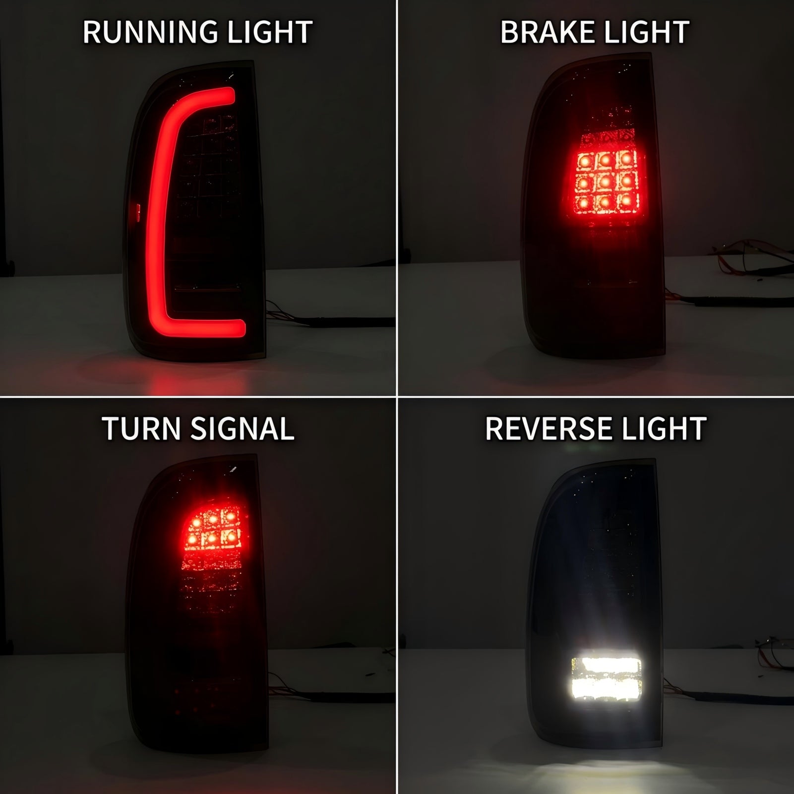 Sequential LED Tail Lights for 2000-2006 Toyota Tundra Plug & Play-2