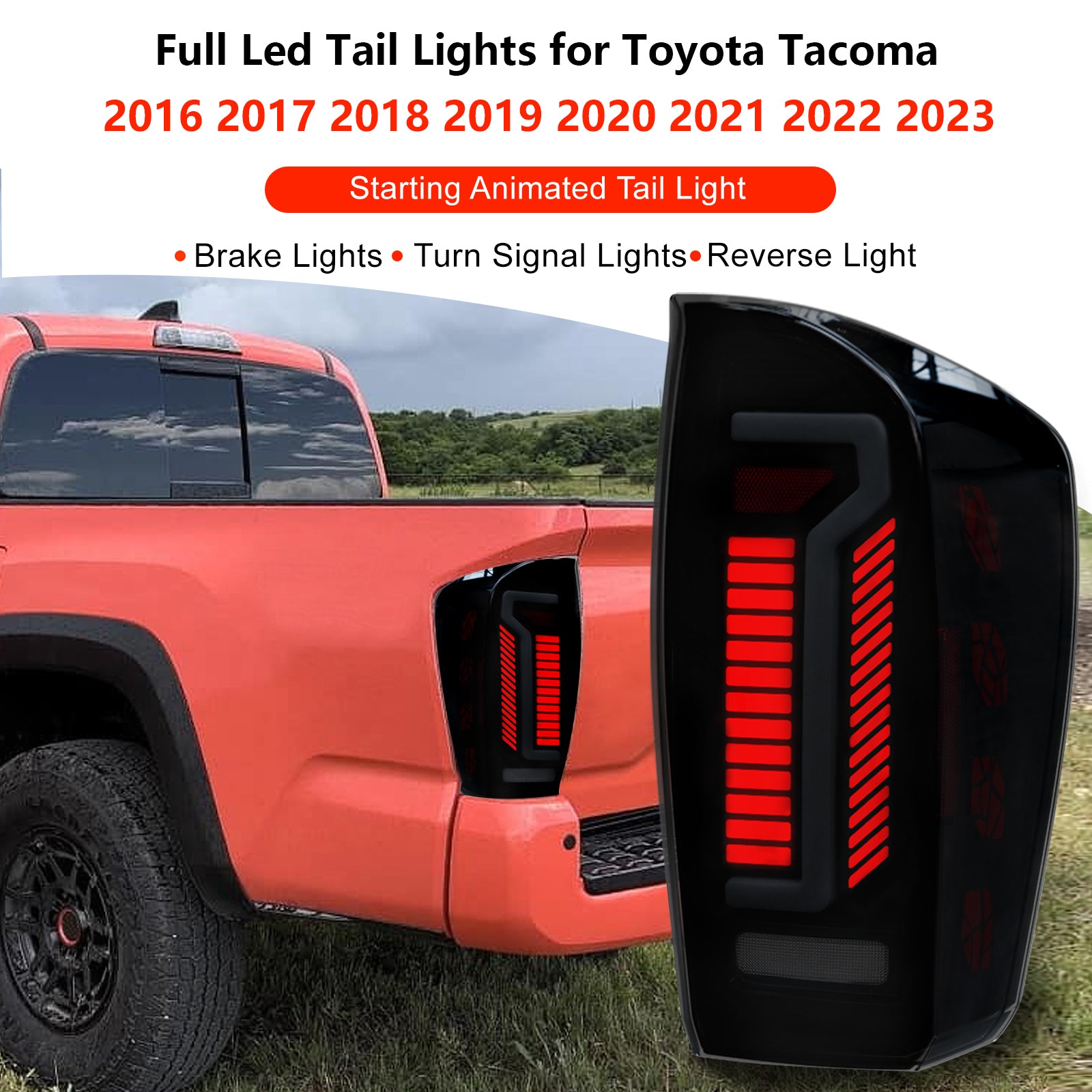 2023 Toyota Tacoma tail lights