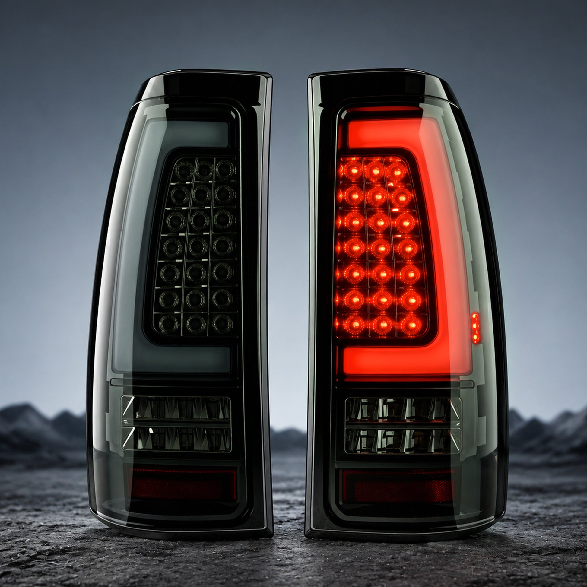 LED Tail Lights for 1999-2006 GMC Sierra & 1999-2002 Chevy Silverado Plug & Play-7