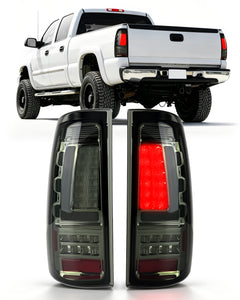 LED Tail Lights for 1999-2006 GMC Sierra & 1999-2002 Chevy Silverado Plug & Play-1