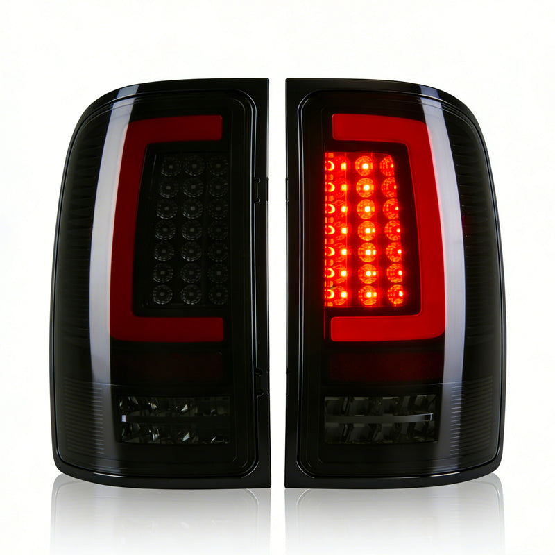 LED Tail Lights for 2007-2013 GMC Sierra 1500/2500HD/3500HD Waterproof Plug & Play-7