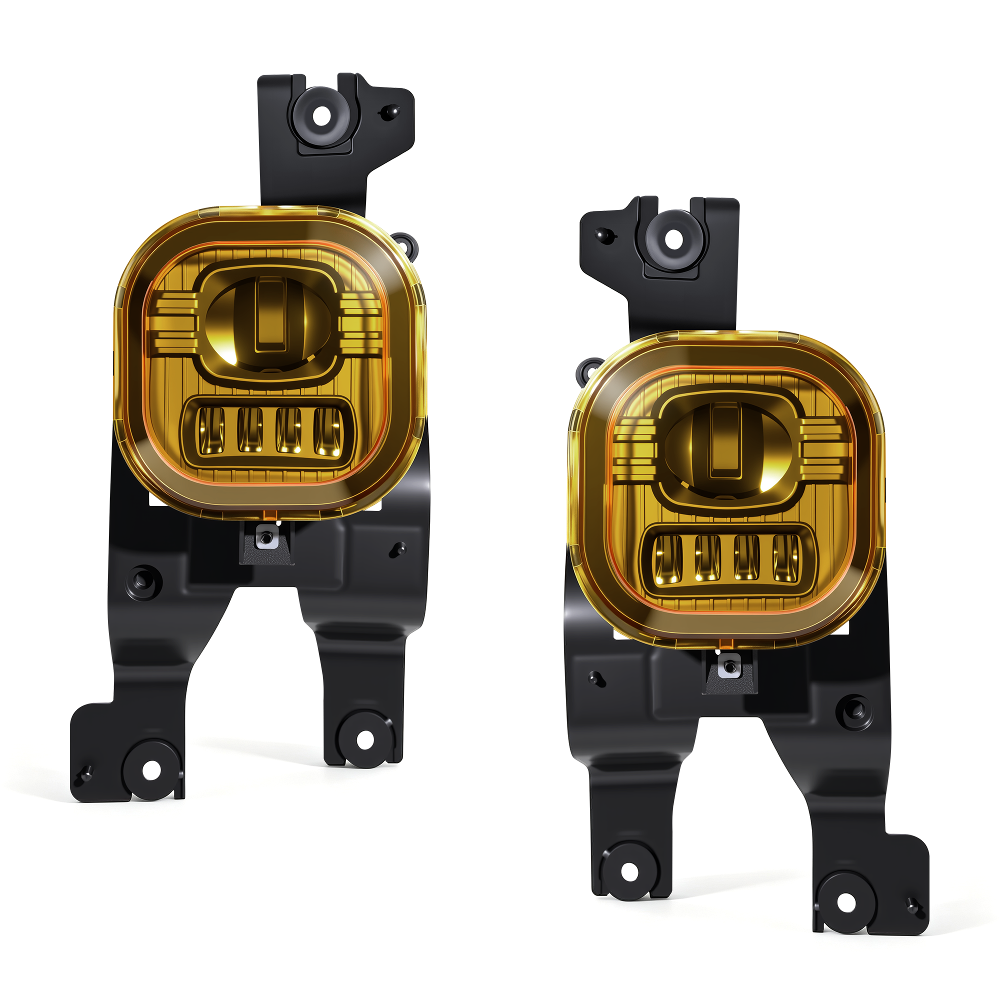 DOT Approved LED Fog Light for 2008–2010 Ford F-250 F-350 F-450 Super Duty, Plug & Play, 1 Pair-8